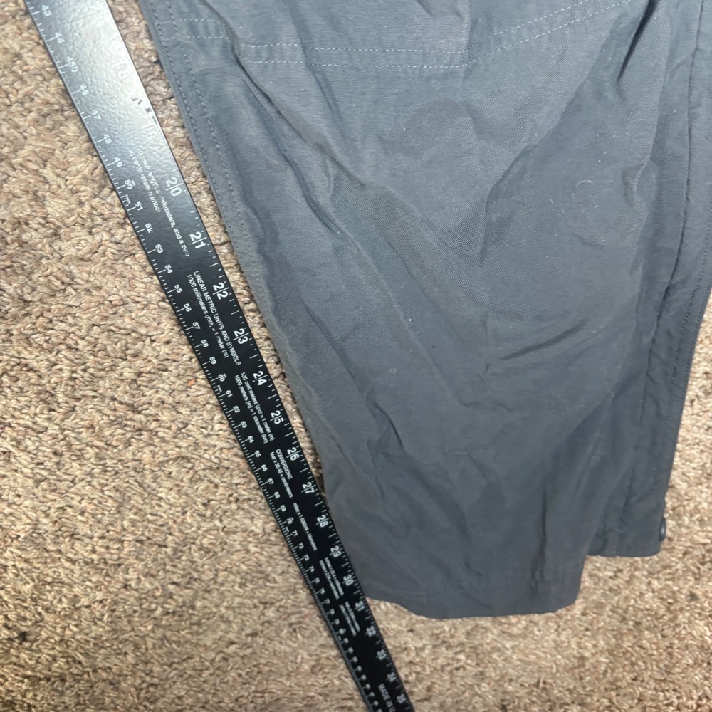 LL Bean Mens Gray Nylon Hiking Pants 40x32 Zip‎ Ankle Lightweight 0AMB2 - Picture 4 of 7